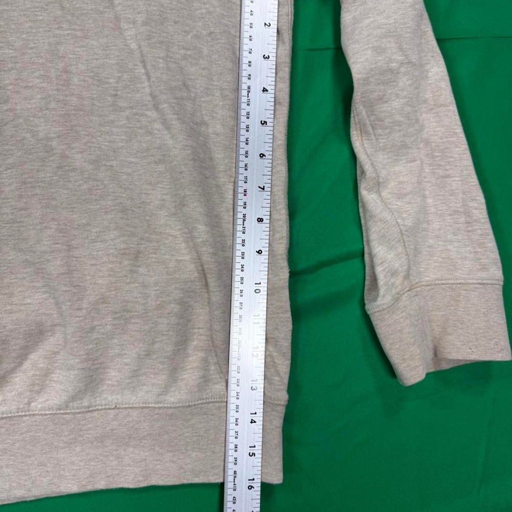 Polo Ralph Lauren quarter zip sweatshirt in XL. Gray & cream colorway - Picture 6 of 7